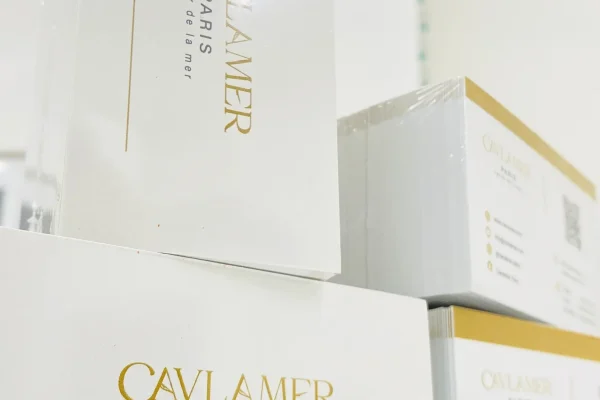Luxury business cards with gold foil accents for Business Cards service.