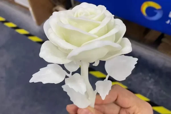 Intricate 3D printed rose — 3D printing Malta